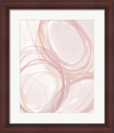 Framed Garden Bubbles II Print