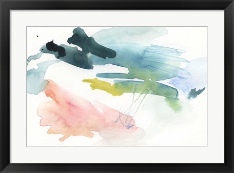 Framed Candy Sky II Print