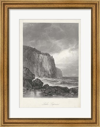 Framed Lake Superior Print