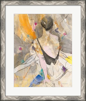 Framed Ballerina II Print