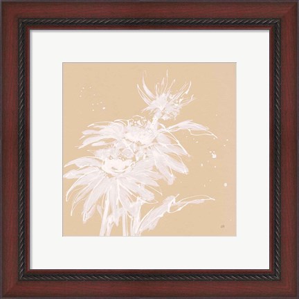 Framed Echinacea I Print