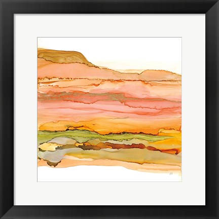 Framed Desertscape III Print