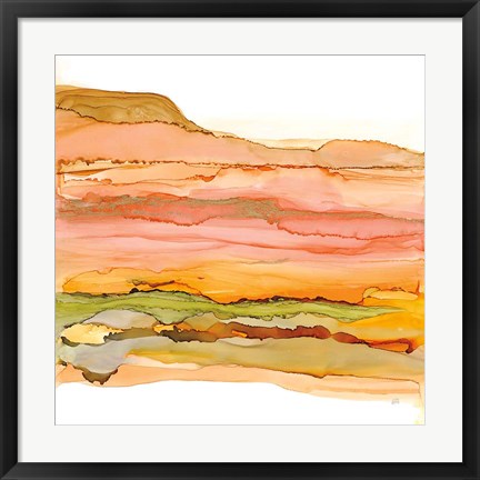 Framed Desertscape III Print