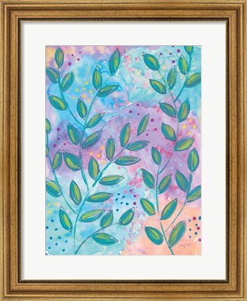 Framed Botanical Brights I Print