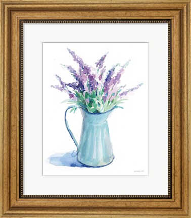 Framed Farmstand Lavender Print