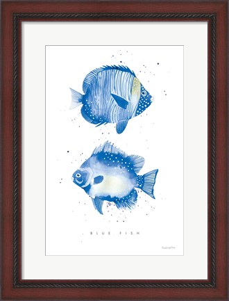 Framed Tropical Fish Print