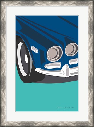 Framed Vintage Car I Print