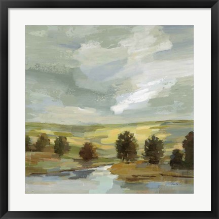 Framed Country Landscape Print