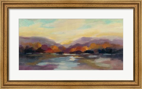 Framed Fall Sunset Print
