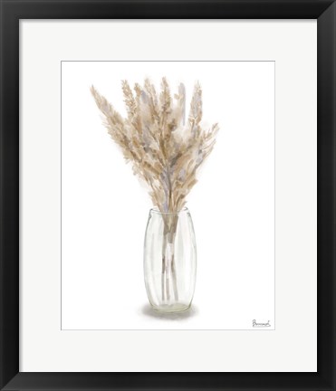 Framed Dried Flower III Print