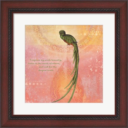 Framed Creative Visualization XVI-Honestly Print