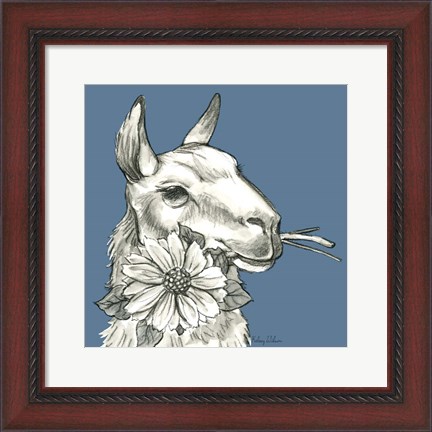 Framed Llama 2 Print