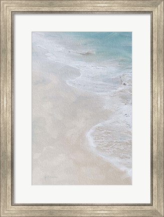 Framed Beach Shore III Print