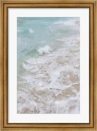 Framed Beach Shore IV Print