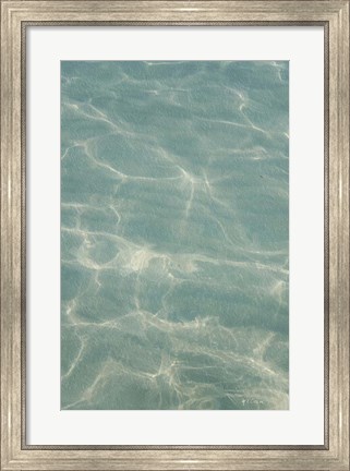 Framed Beach Shore VII Print
