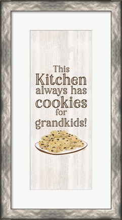 Framed Grandparent Life Vertical I-Cookies Print