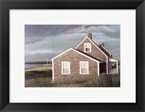Framed Crooked House Print