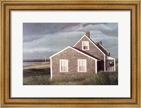 Framed Crooked House Print