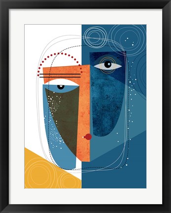 Framed Krsna Print