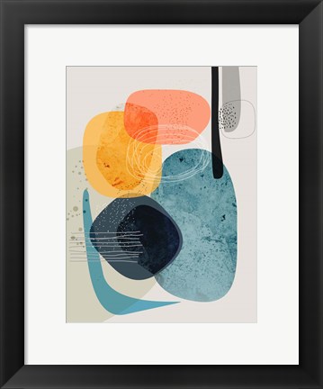 Framed Rocks Duo 2 Print