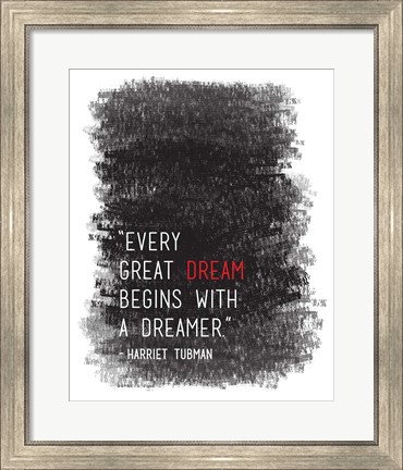 Framed Dreamer Print