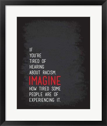 Framed Imagine Print