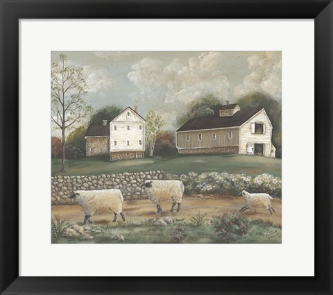 Framed Pennsylvania Farm Print