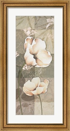 Framed Soft Spa Floral II Print