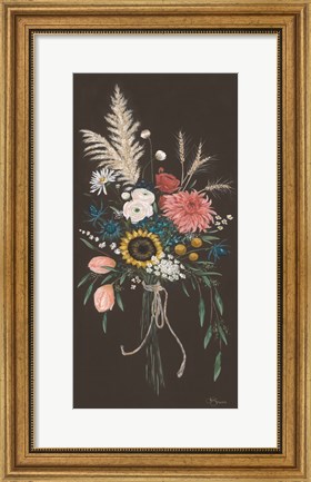 Framed Wildflowers I Print