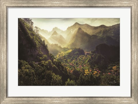 Framed Land of the Hobbits Print