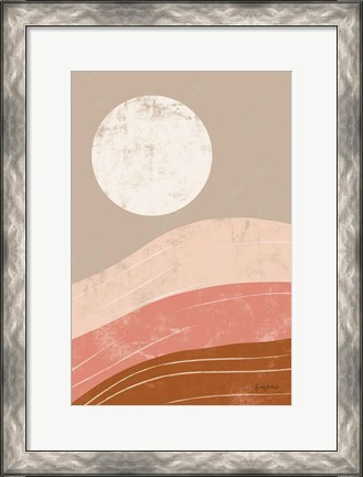 Framed Desert Sunrise I Print