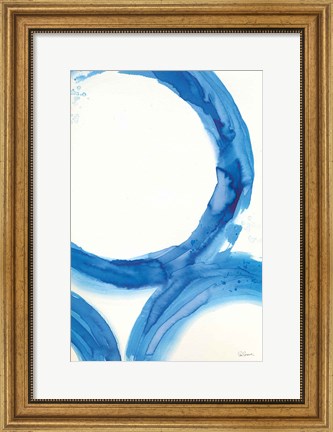 Framed Rings of Water I Print
