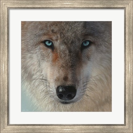 Framed Inner Wolf Print