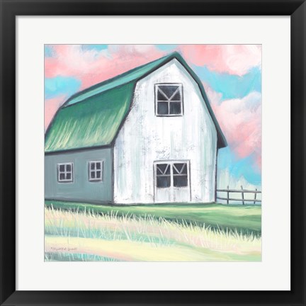 Framed Farmhouse Barn Print