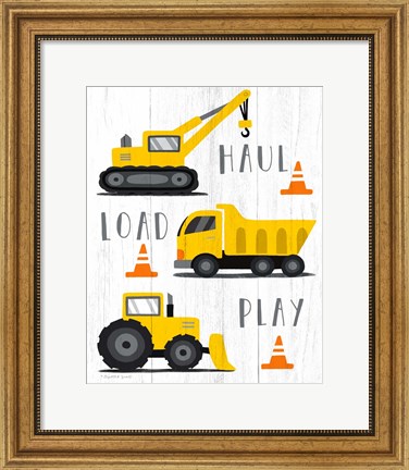 Framed Haul, Load, Play Print