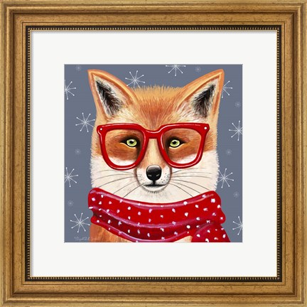 Framed Sly Fox Print