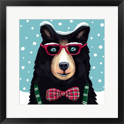 Framed Jer Bear Print