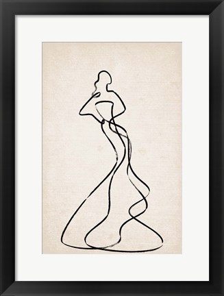 Framed Couture II Print