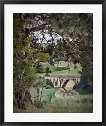 Framed Palouse RR Bridge Print