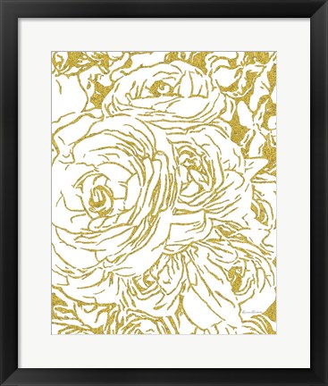 Framed Roses No. 1 Print