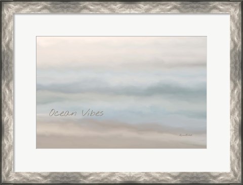 Framed Ocean Vibes Print