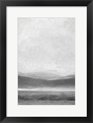 Framed Distant Hills Print