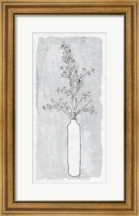 Framed Dogwood Branch Print