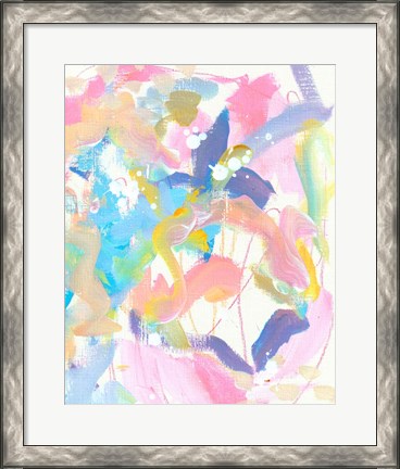 Framed Abstract Color Print