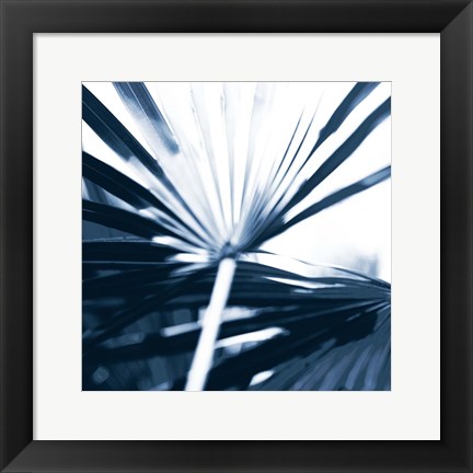 Framed Among Blue Palms I Print