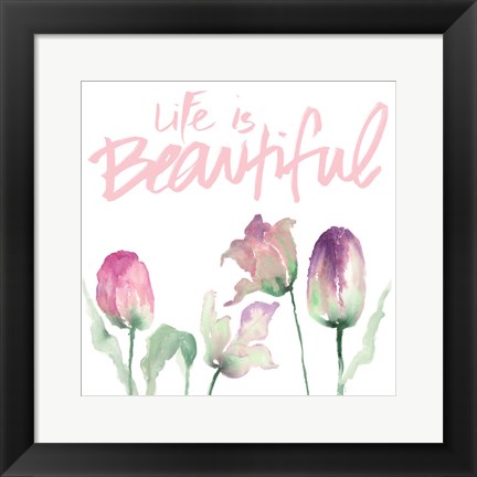 Framed Beautiful Dreams I Print