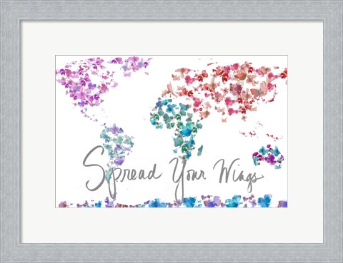Framed Spread Your Wings Print