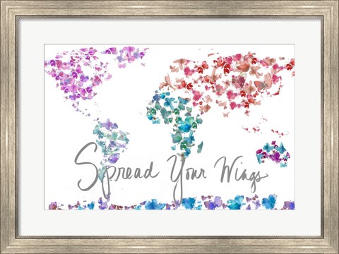 Framed Spread Your Wings Print