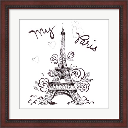 Framed My Paris Print