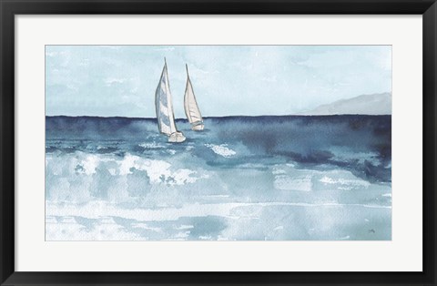 Framed Double Sails Print